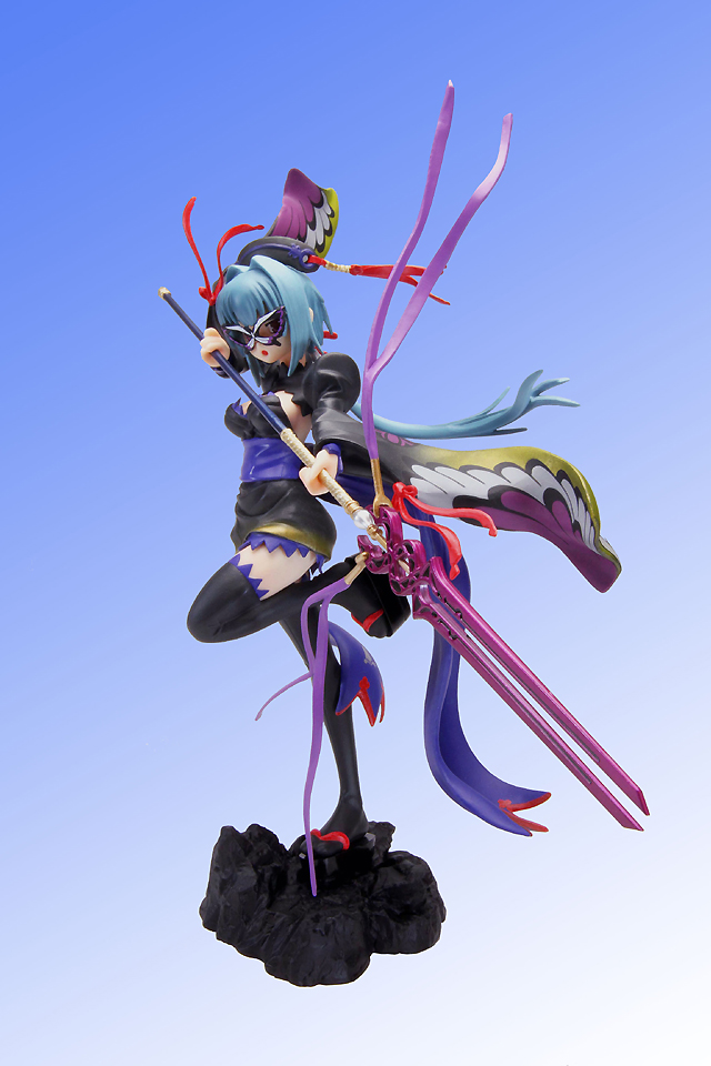 Web限定版 マーベラスモデル〜真・恋姫†無双〜趙雲 黒蝶仮面Ver.