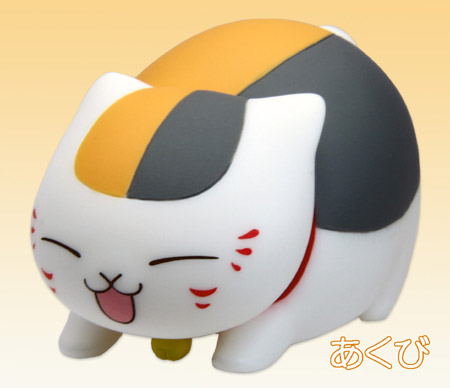 夏目友人帳 ニャンコ先生 フィギュアボトルキャップ３